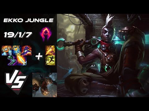 JUNGLE Ekko vs Fiddlesticks - NA Challenger Patch 25.S1.8