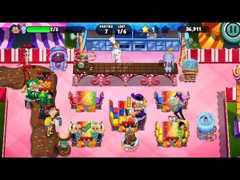 2018 Diner Dash Candy Carnival  level 172