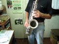 игра на саксофоне B&S тенор (№2) 