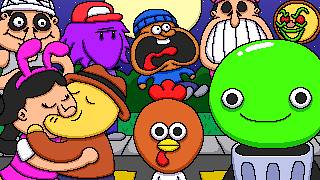 I Tortured Pizza Tower Characters on an Island (Tomodachi Life 2)