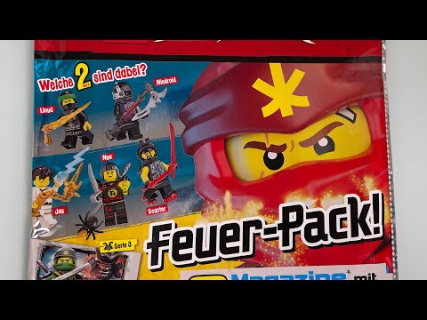 Lego Ninjago Feuer Pack 2 Wundertüte auspacken