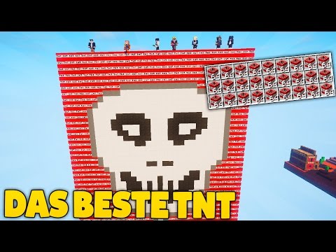 MÄDCHEN MIT TNT ABGESCHOSSEN! | 2v2v2v2 Minecraft TNT WARS