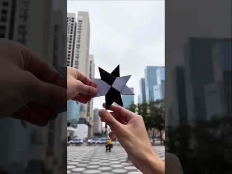 Amazing 2 in 1 Ninja Star || Double Ninja Star (TUTORIAL)