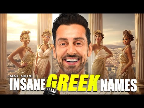 Insane Greek Names | Max Amini | Stand Up Comedy