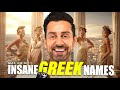 Insane Greek Names Max Amini Stand Up Comedy