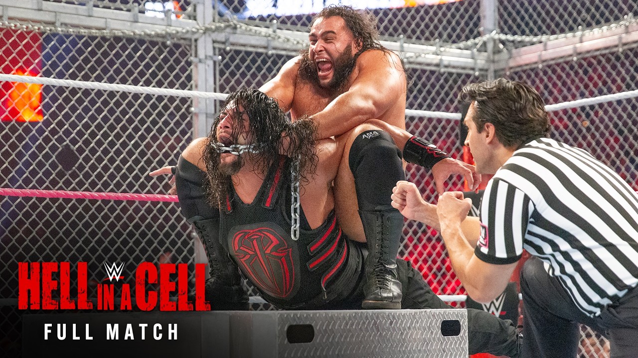 FULL MATCH: Roman Reigns vs. Rusev | WWE U.S. Title Hell in a Cell Match: Hell in a Cell 2016