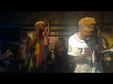 Ras Shehama live performance with Exit Rockaz☆