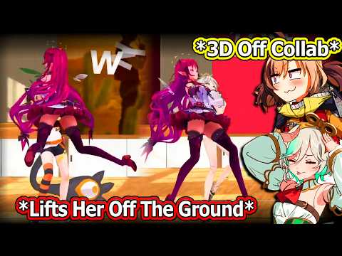 Gigi, Cecilia and IRyS Can't Stop Getting Physical during 3D Off Collab