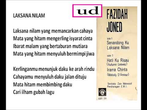 Fazidah Joned - Laksana Nilam - 1964
