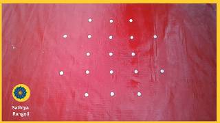 5x3x2 seq 5|ஆடி கிருத்திகை சிறப்பு கோலம் | Aadi karthigai special Kolam | Easy Sikku Kolam with Dots