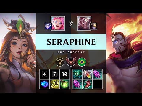 Seraphine Support vs Rakan - BR Grandmaster Patch 25.12