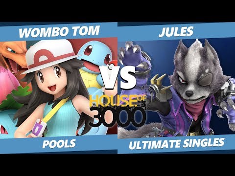 Smash Ultimate Tournament - Wombo Tom (Pokemon Trainer) Vs. Jules (Wolf) SSBU Xeno 150 Pools