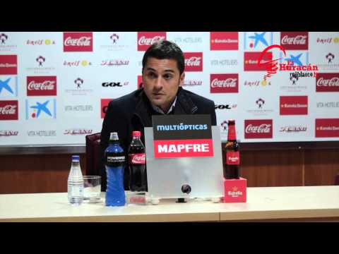 Rueda de prensa UD Almería - Granada CF 18ª Jornada