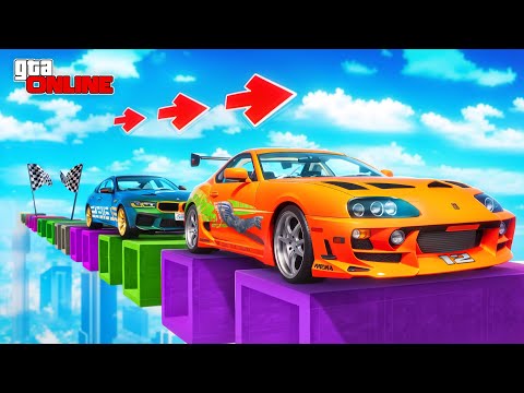 ФОРСАЖ ТАЧКИ ПРОТИВ БЛОГЕРОВ НА СЛОМАННОЙ ДОРОГЕ! КТО ПРОЕДЕТ ДАЛЬШЕ? - ЭКСПЕРИМЕНТЫ ГТА 5