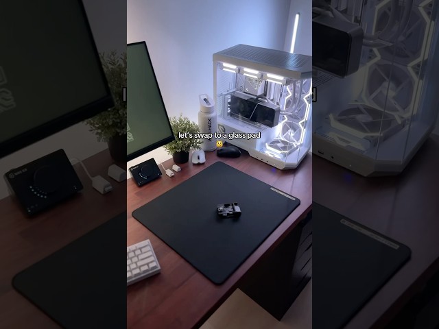 Vídeo relacionado con GORESE Almohadilla de escritorio de cuero carga inalámbrica Alfombrilla de ratón Protector Escritorio 900x420x4mm con 10W Mesa de carga rápida Mousepad de piel para la oficina/Hogar