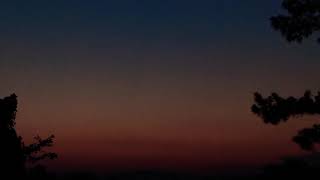 7-27-18 purple red deep burgundy haze at sunrise,video after blood red haze