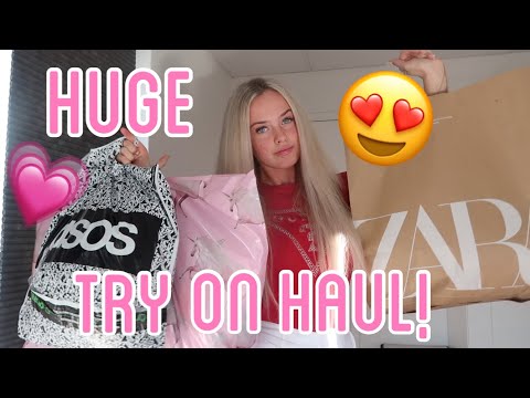 HUGE Try On HAUL!😱❤️‍🔥 ~ Zara, Asos, Pretty Little Thing & More!🥳