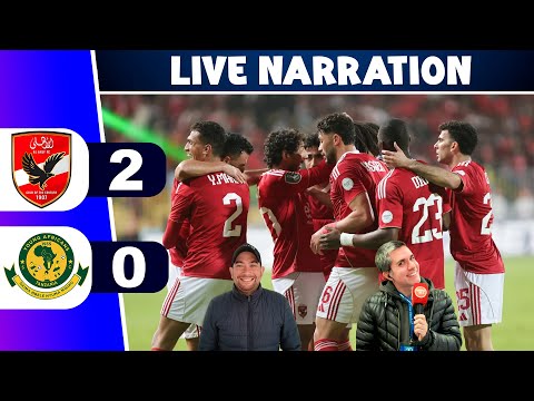 🔴Al Ahly 2 - 0 Young Africans Score⚽ CAF Champions League - Narration Commentary Score Simulation