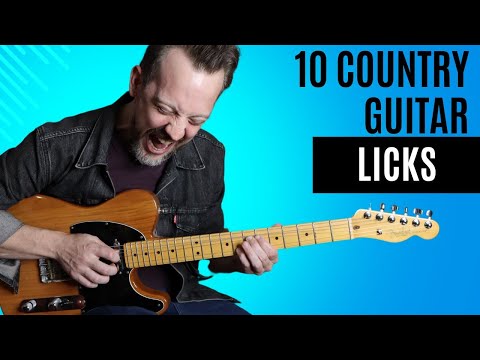 10 Country Guitar Licks Every Picker Should Know