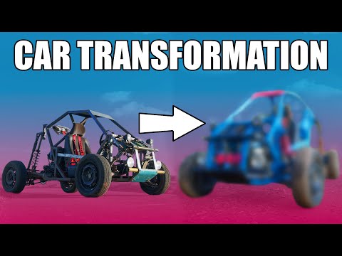 Neue Lackierung für unser selbstgebautes Rallye Auto