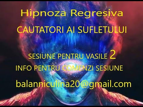 Hipnoza Regresiva Nr. 16  Pentru Vasile 2