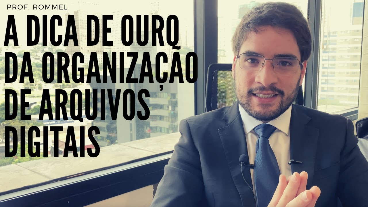 A melhor forma de organizar arquivos digitais
