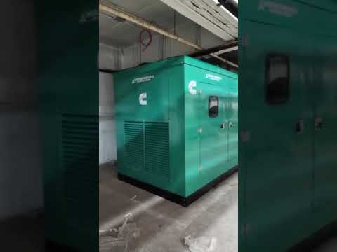 400 kva cummins used soundproof diesel generator set, 3 phas...