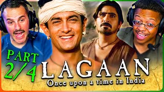 LAGAAN: ONCE UPON A TIME IN INDIA Movie Reaction Part 2/4! | Aamir Khan | Gracy Singh