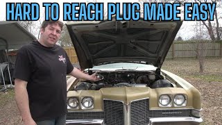Easy Pontiac #2 Spark plug change with A/C