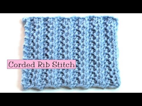 Fancy Stitch Combo - Corded Rib