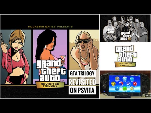 GTA Trilogy Revisited Anniversary Update  on  PSVITA - New Update 2025 1.5 !!