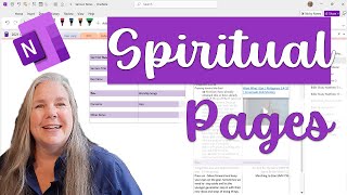2024 Digital Spiritual notes pages in OneNote