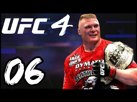 UFC 4 Brock Lesnar Career Mode - Part 6 - CHAMPIONSHIP FIGHT!