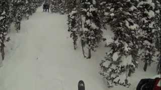 preview picture of video 'First Runs of the 2012-2013 Season at Monarch Mountain, Colorado'
