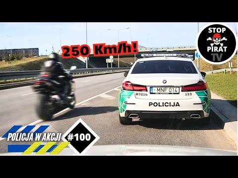 POLICE IN ACTION #100 - The most extreme police chases, Road pirates in a clash with the police