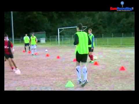 EuroRecruiting: Simon Jakob - Soccer (Practice Footage)