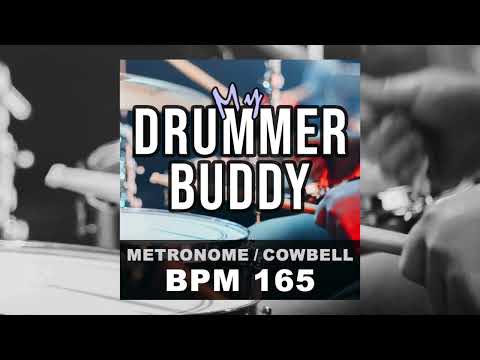 BPM 165 - Cowbell Metronome, 4/4 | Tempo, Click Track