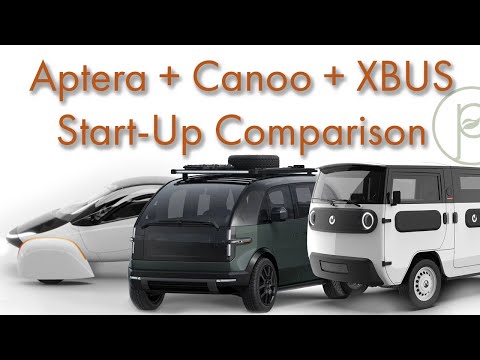 Thumbnail for EV Start Up Comparison. A look at the different strategies of Aptera, Canoo and XBUS. by Canoo