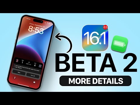 iOS 16.1 Beta 2 More importante Details!