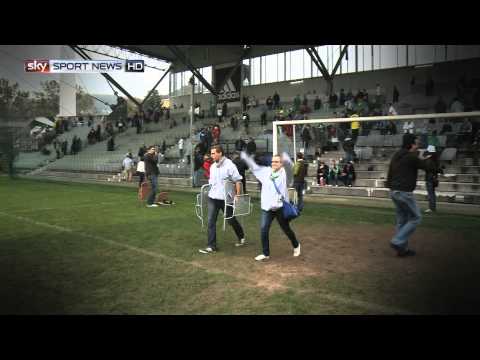 Rapid-Abrissparty im Hanappi