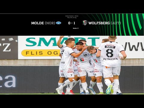 FK Fotball Klubb Molde 0-1 WAC Wolfsberger Athleti...