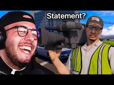Die Zeitung will die Polizei öffentlich exposen 😂 | GTA Roleplay