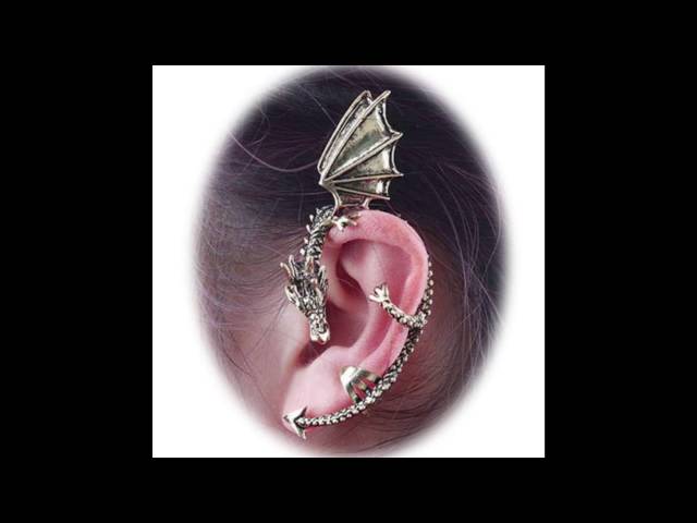 Vídeo relacionado con Yheakne Punk Dragon Cuff Wrap Pendientes Plata Dragon Ear Climber Animal Cartílago Ear Crawler Gótico Clip on Wrap Joyería para Mujeres y Niñas (Plata)