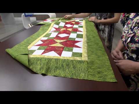 Mulher.com 14/10/2014 - Centro de Mesa Natal Patchowork por Maria Elisa Fumache - Parte 2