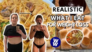 What I Eat In A Day For WEIGHT LOSS | WeightWatchers | HEALTHY, realistic & sustainable weight loss
