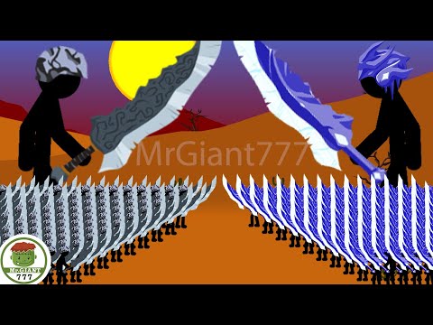 EPIC STICKMAN ICE XENOPHON VS MERCENARY XENOPHON, FINAL BOSS | Stick War Legacy Mod | MrGiant777