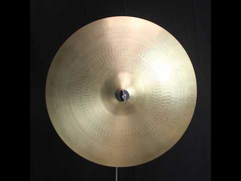 Vintage Zildjian 20" 1970's Hollow Logo A Ride - 2920g (video demo) image 5