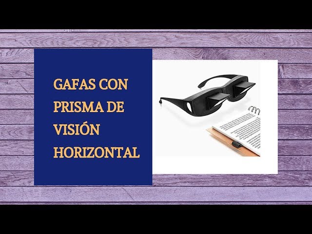 Vídeo relacionado con Qianyou Gafas de Lectura, Gafas Lazy y Prisma para Visión Horizontal 90, Apto para Lectura y Televisión