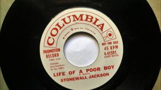 Life Of A Poor Boy , Stonewall Jackson , 1960