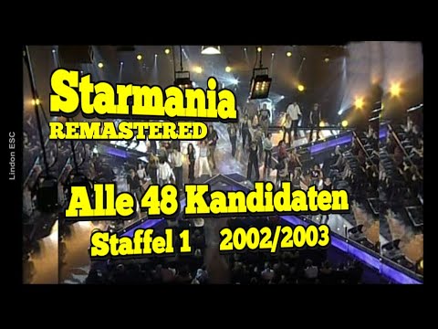 Starmania REMASTERED Alle 48 Kandidaten Staffel 1 2002/2003